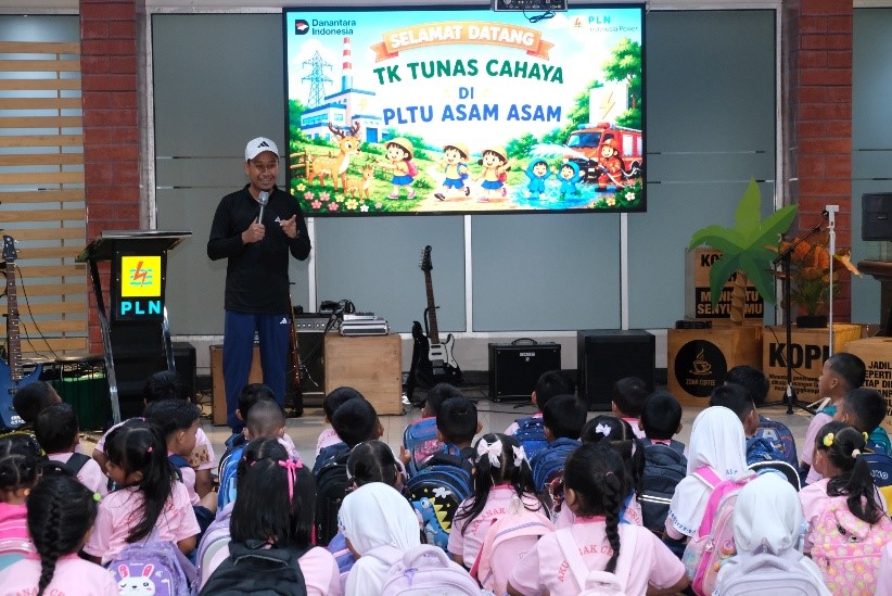 PLTU Asam Asam Hadir sebagai Ruang Aman dan Edukatif bagi Anak-Anak melalui Kunjungan TK Tunas Cahaya
